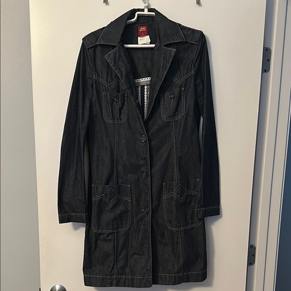 Miss Sixty Women's Dark Blue Denim Jacket